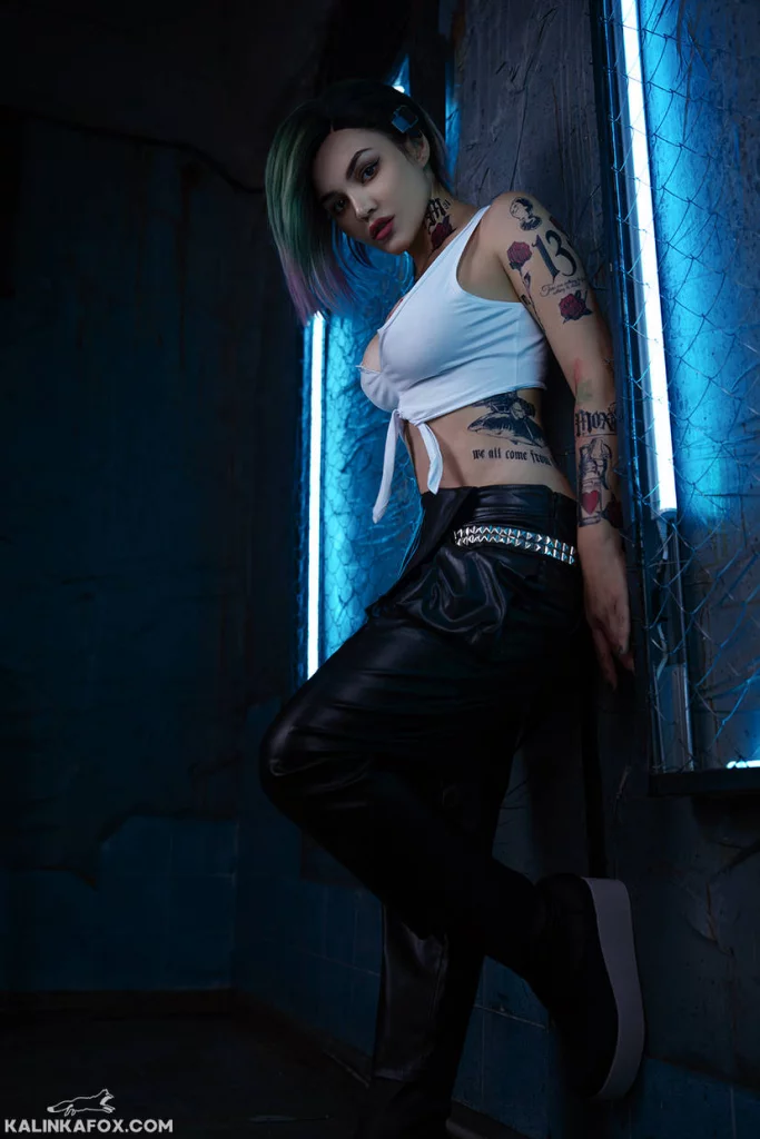 Косплей judy alvarez из cyberpunk 2077 от kalinka fox 1