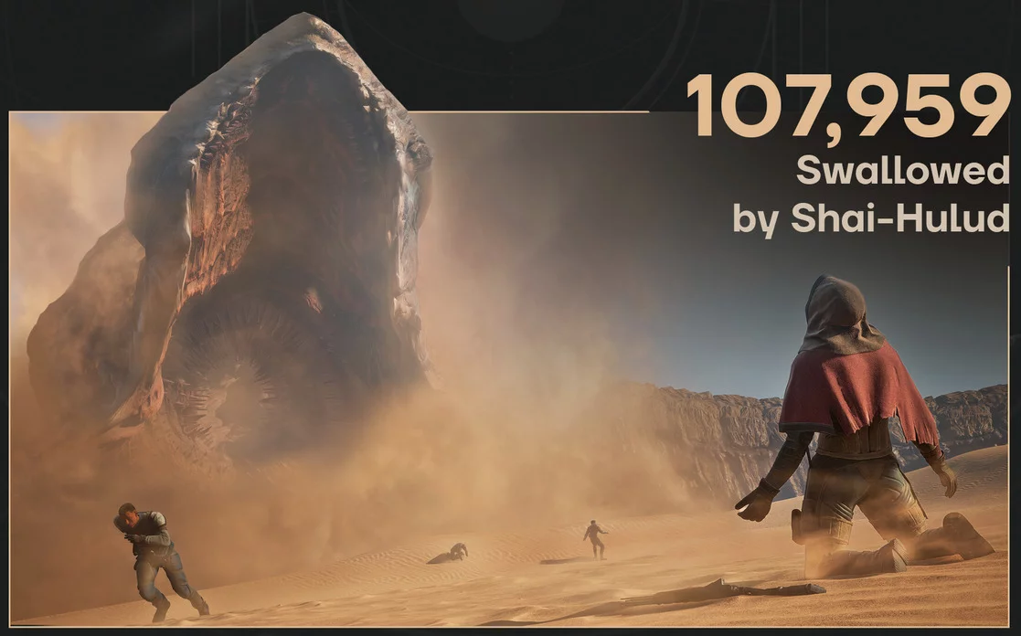 Шай Хулуд не пощадил: в бете dune: awakening игроки массово умирали от солнца, бурь и червей 2