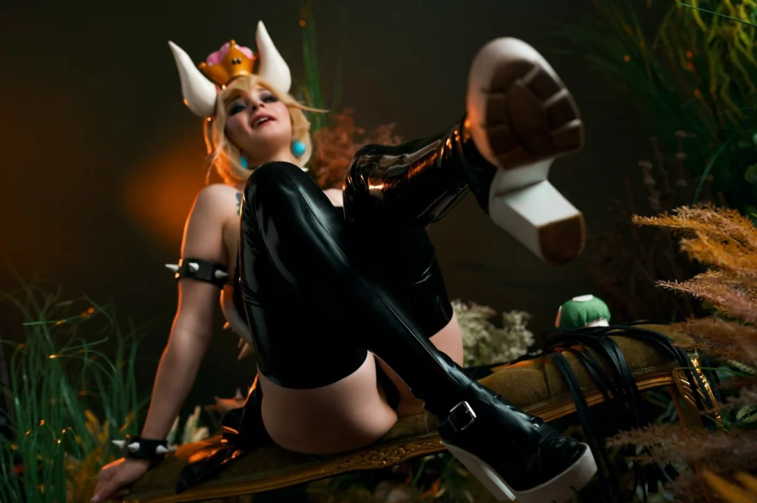 Косплей Bowsette из Super Mario от Felibelka