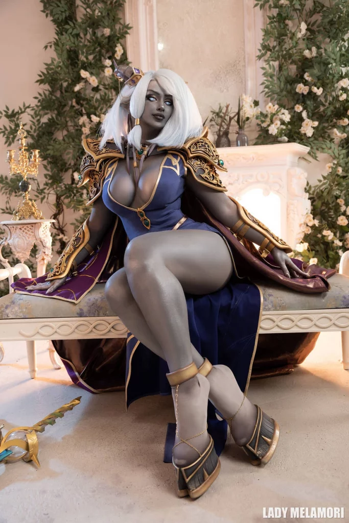 Косплей Draenei из World of Warcraft от Lady Melamori