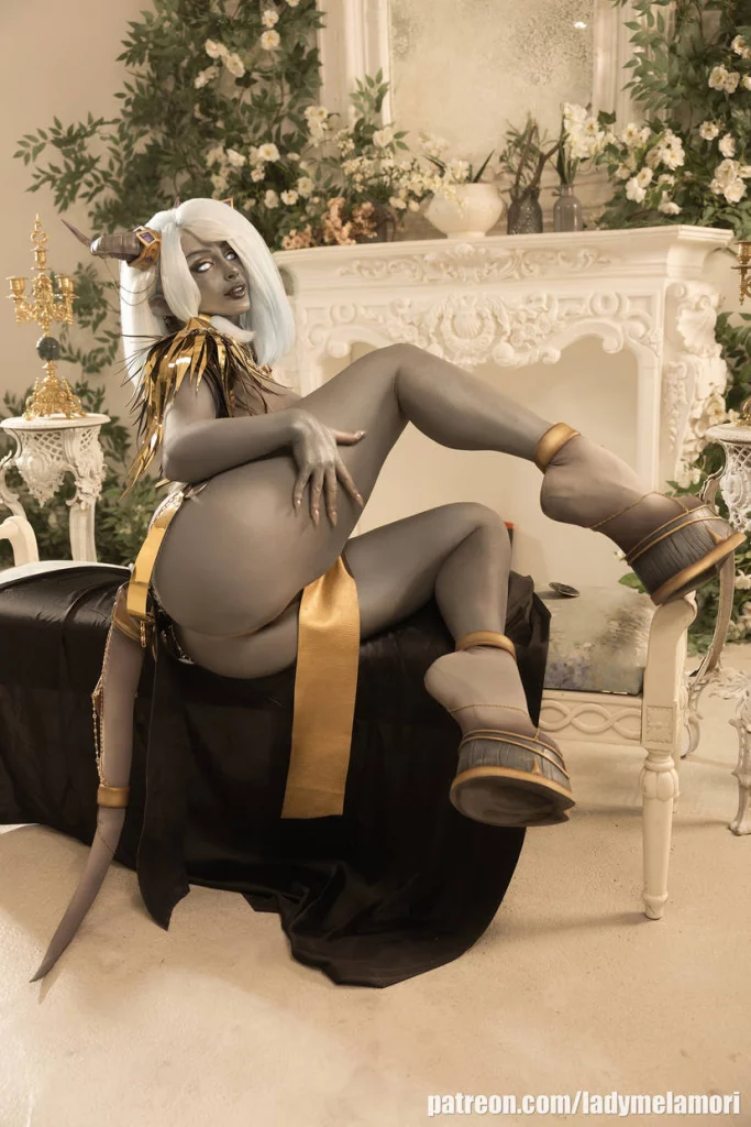 Косплей Draenei из World of Warcraft от Lady Melamori