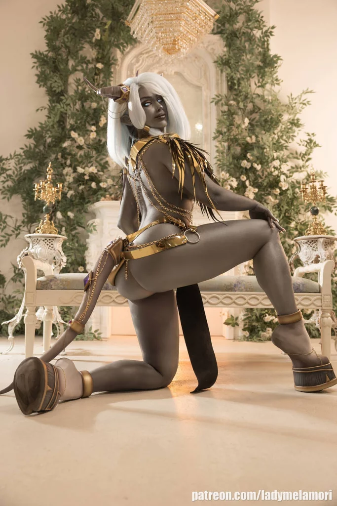 Косплей Draenei из World of Warcraft от Lady Melamori