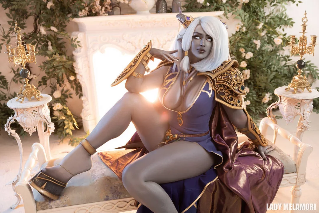 Косплей Draenei из World of Warcraft от Lady Melamori