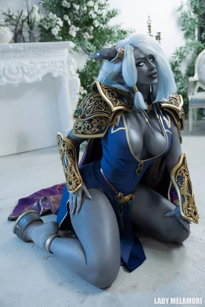 Косплей Draenei из World of Warcraft от Lady Melamori