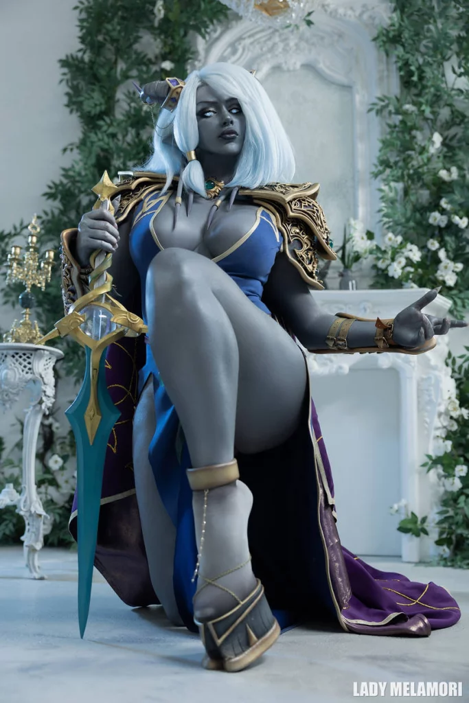 Косплей Draenei из World of Warcraft от Lady Melamori