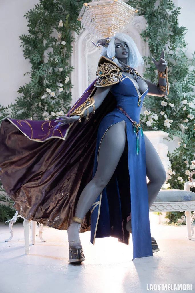 Косплей Draenei из World of Warcraft от Lady Melamori