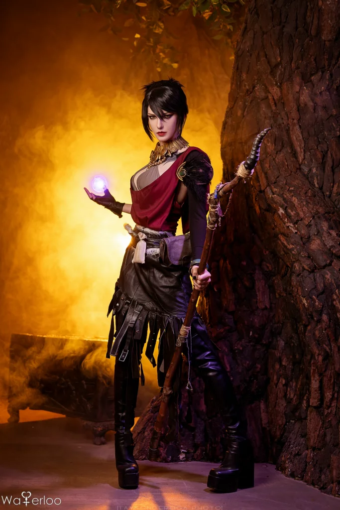 Косплей Morrigan из Dragon Age Origins от Waterloo Cosplay