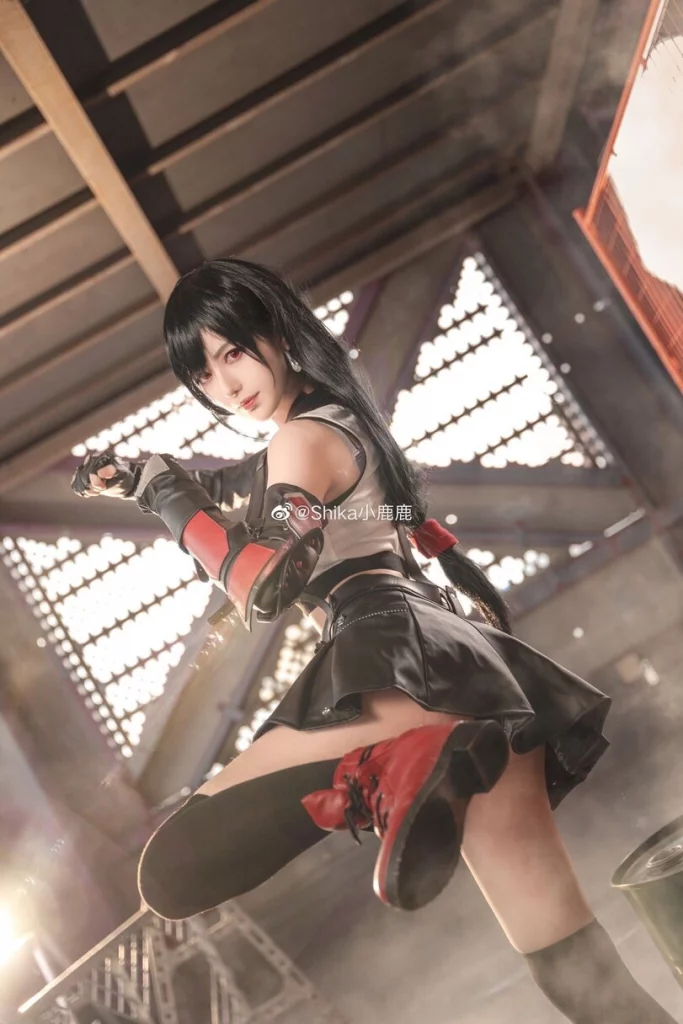 Косплей Tifa Lockhart из Final Fantasy VII от Shika
