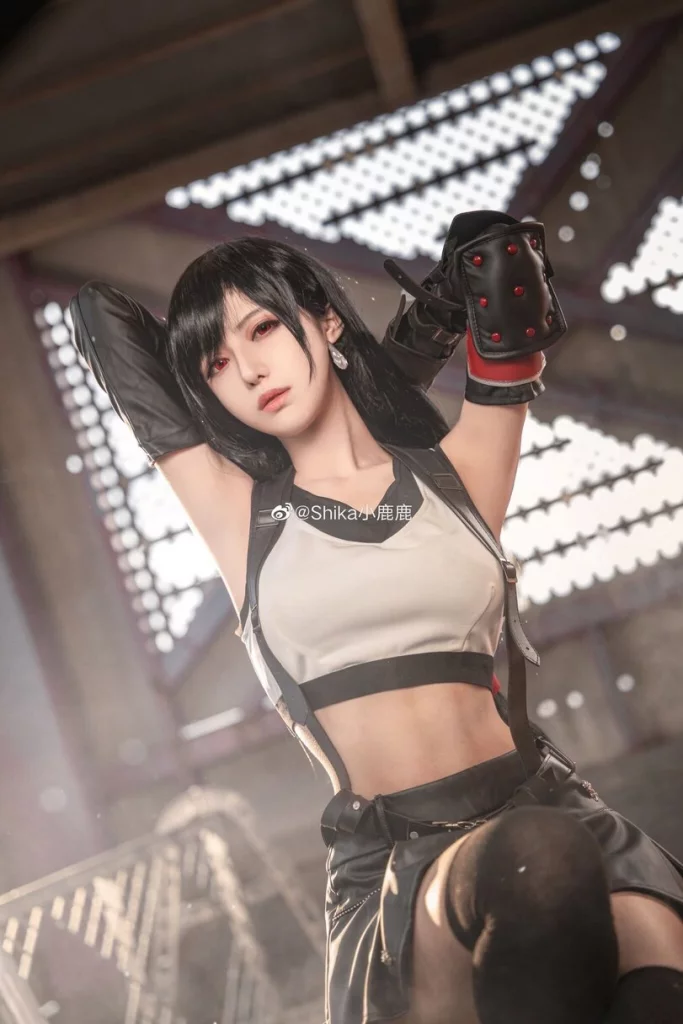 Косплей Tifa Lockhart из Final Fantasy VII от Shika