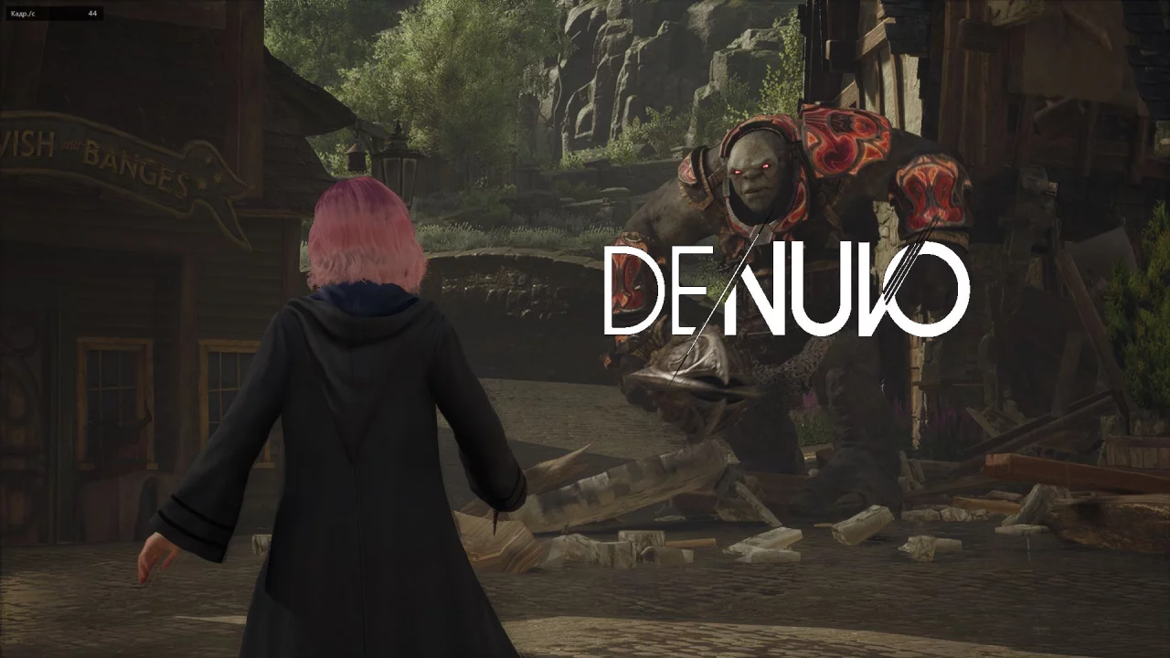 Denuvo почти не влияет на производительность Hogwarts Legacy