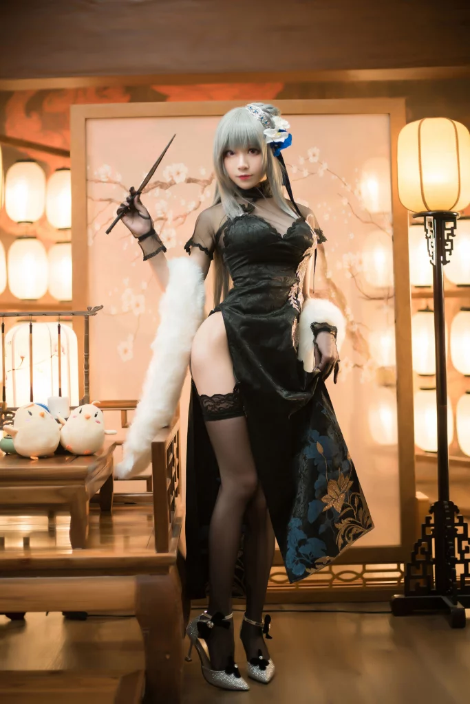 Косплей Saint Louis из игры про боевые корабли Azur Lane от Tomoyo
