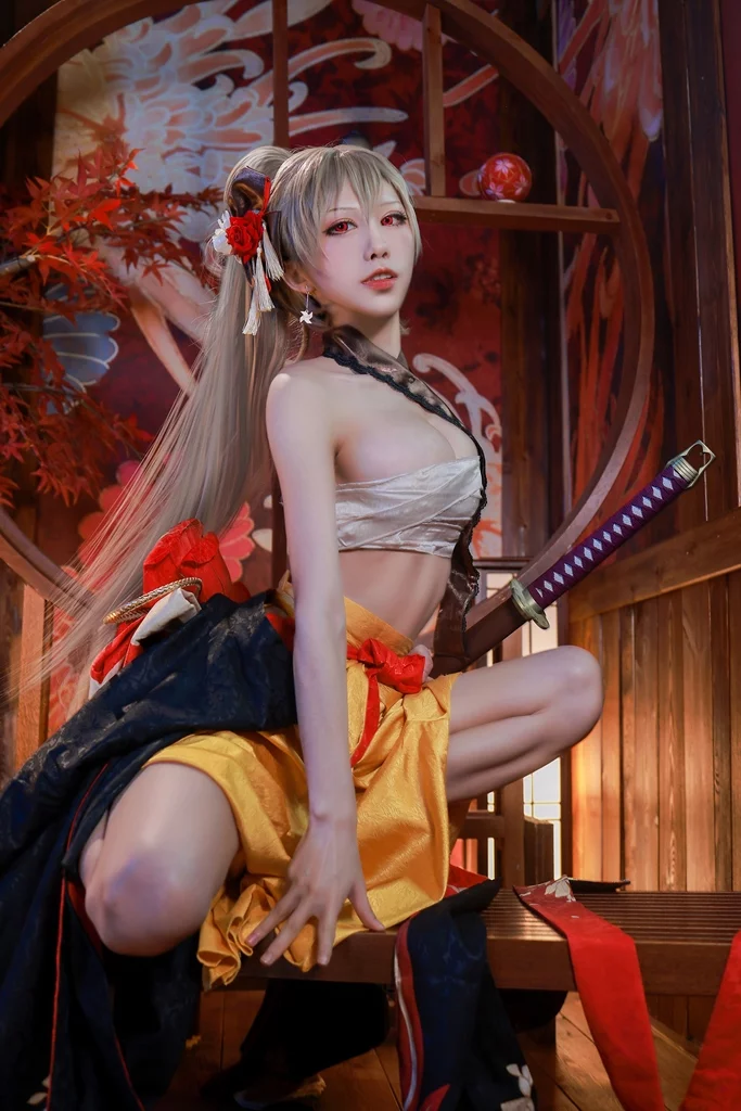 Косплей линейного корабля Jean Bart из Azur Lane от Aqua