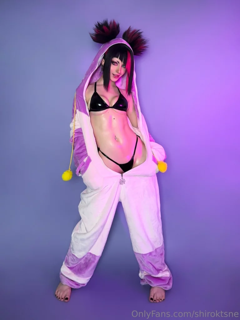 Косплей Juri Han в кигуруме из серии файтингов Street Fighter от Shiroktsne