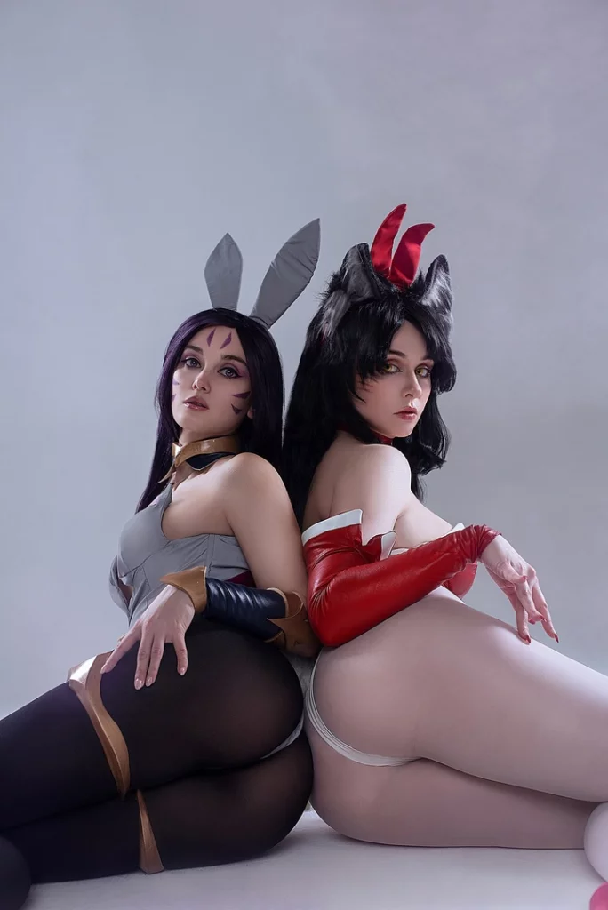 Косплей Ahri, Akali, Kaisa и Irelia из League Of Legends от Judaria, Xenyamorph, Alice01 и Oichi 1