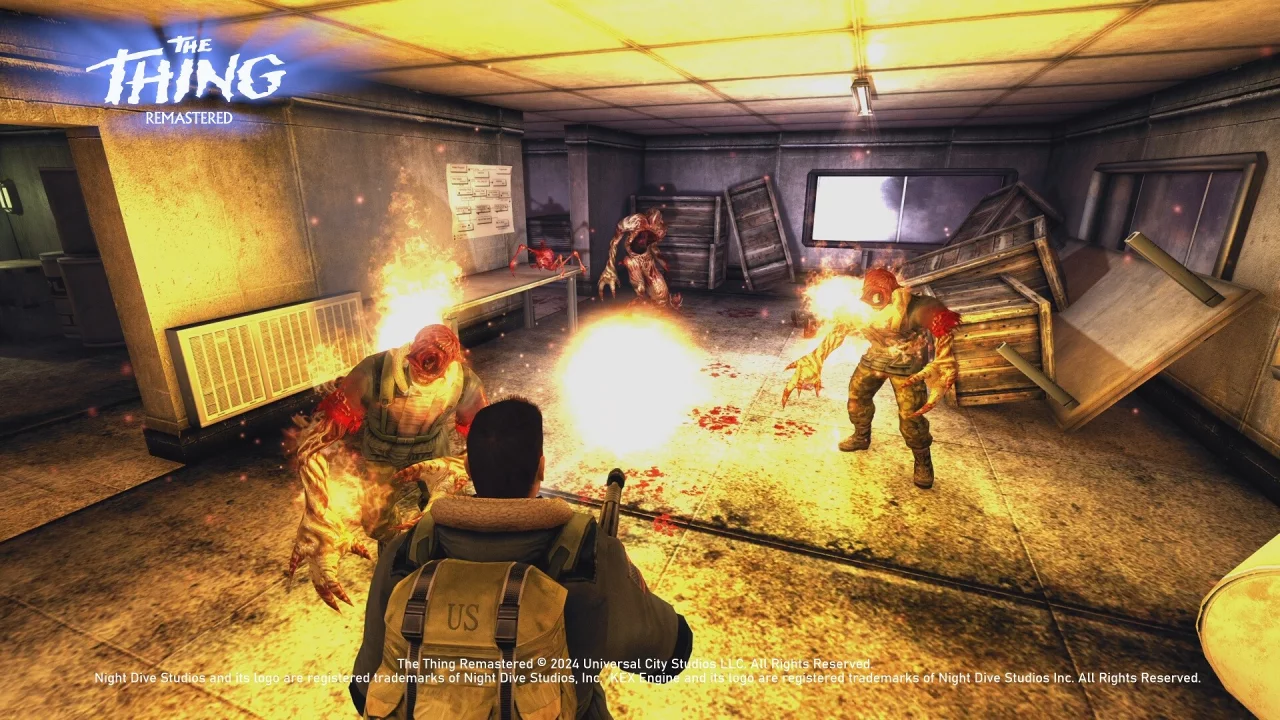 Nightdive Studios выпустила ремастер экшен хоррора The Thing