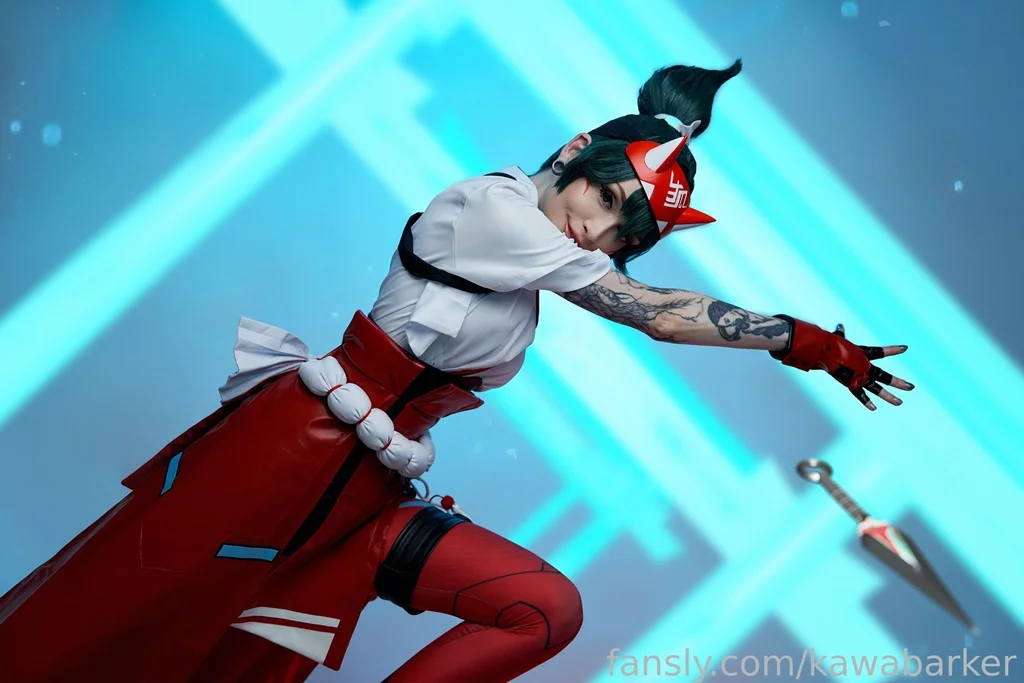 Косплей целительницы-ниндзя Kiriko из Overwatch 2 от KAWABARKER