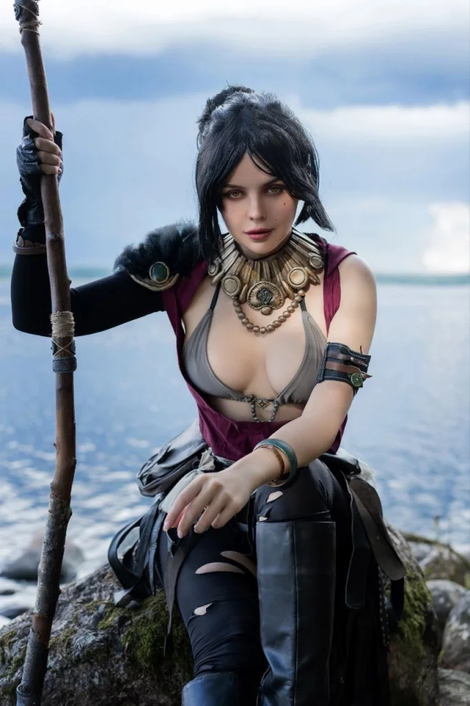 Косплей Morrigan из Dragon Age от Asami Gate1