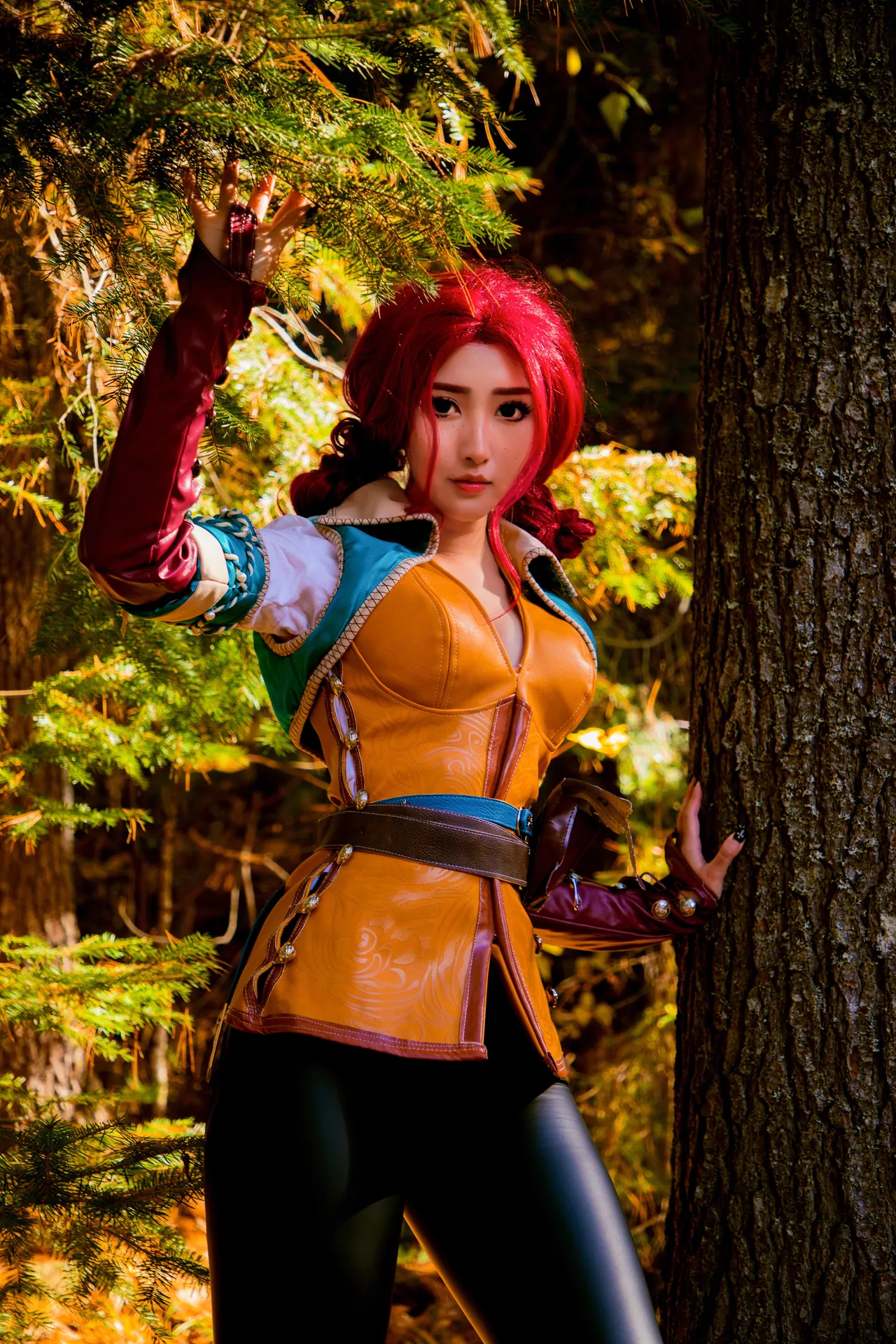 Косплей Triss Merigold z Mariboru из The Witcher 3: Wild Hunt от MisswarmJ