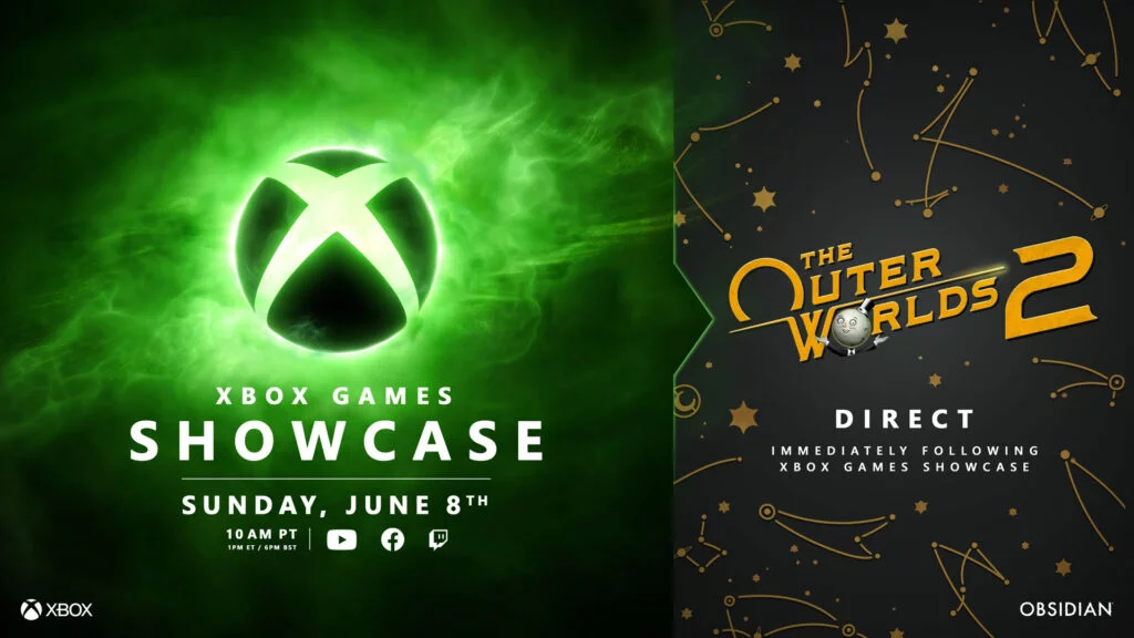Xbox готовит двойной удар — 8 июня покажут xbox games showcase и the outer worlds 2
