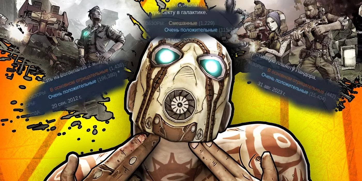 Игроки в ярости: borderlands засыпали негативными отзывами в steam из за политики take two