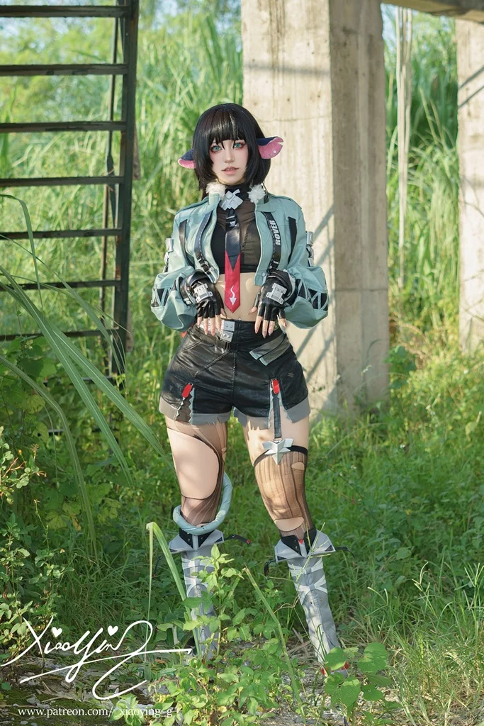 Косплей Jane Doe из Zenless Zone Zero от Xiaoying
