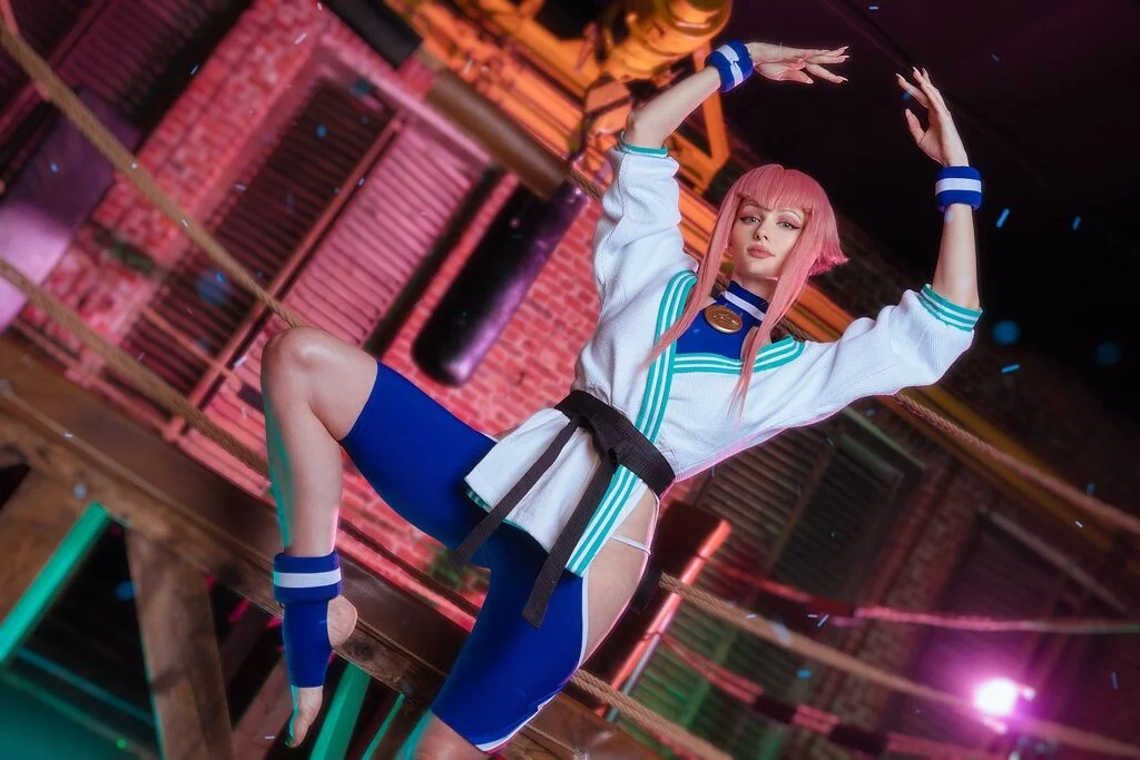 Косплей manon из файтингов street fighter от tniwe 2
