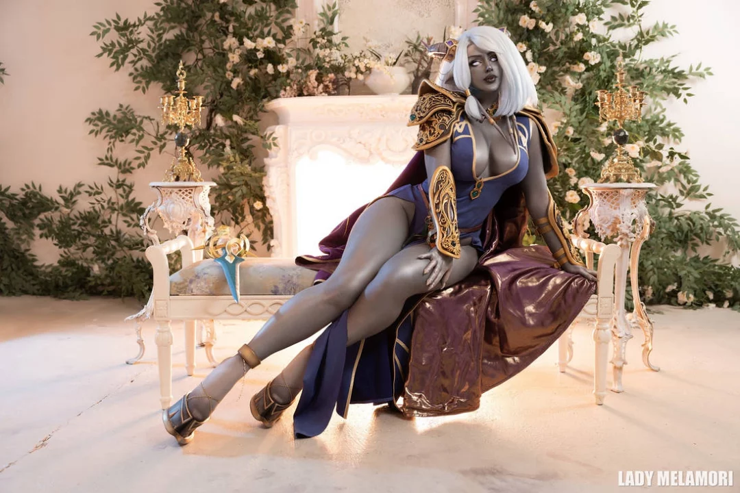Косплей Draenei из World of Warcraft от Lady Melamori