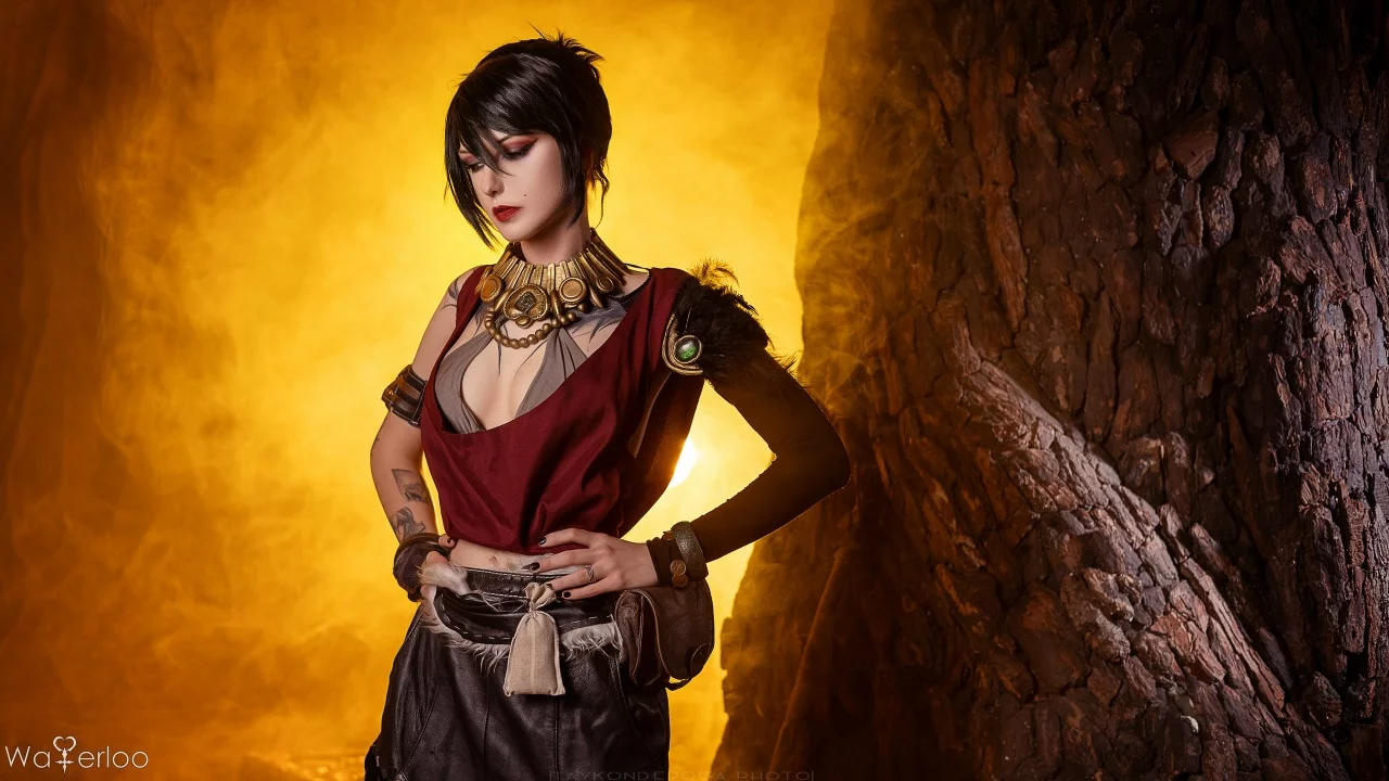 Косплей Morrigan из Dragon Age: Origins от Waterloo Cosplay