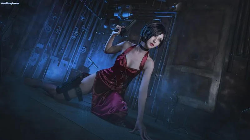 Косплей Ada Wong из Resident Evil 2 от Shika