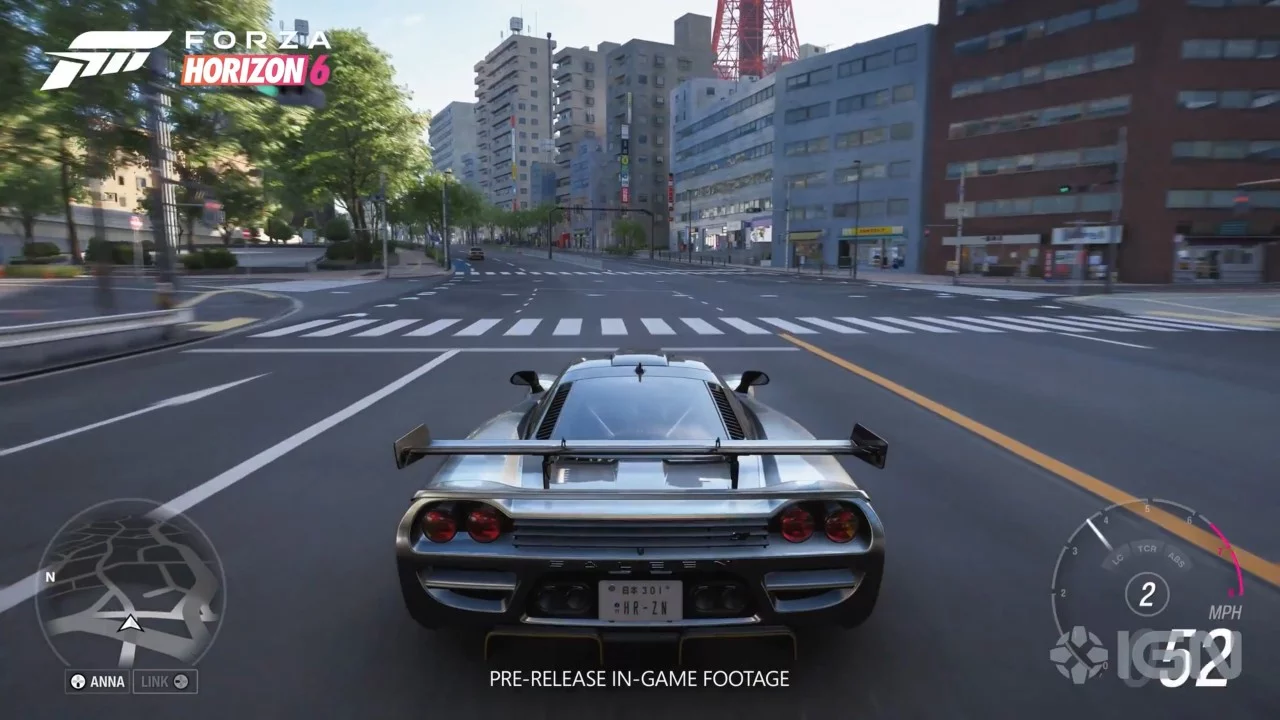 Forza Horizon 6 показали в деле и улицы Японии сильно пустоваты