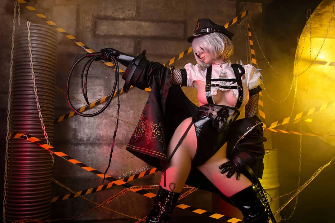 Косплей 2B Officer из NieR Automata от AGflower Cosplay
