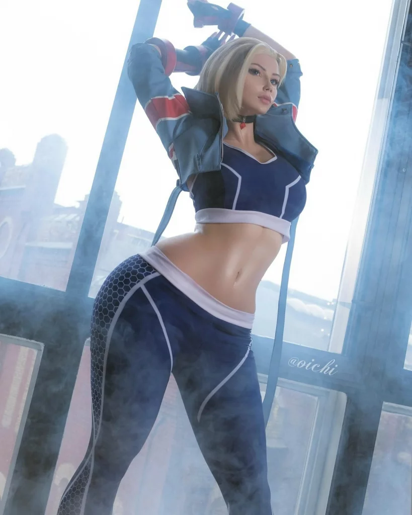 Косплей Cammy White из Street Fighter от Oichi