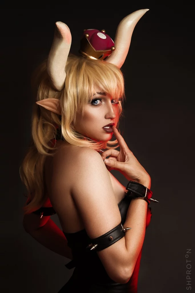 Косплей Bowsette из Super Mario от Shproton Cosplay