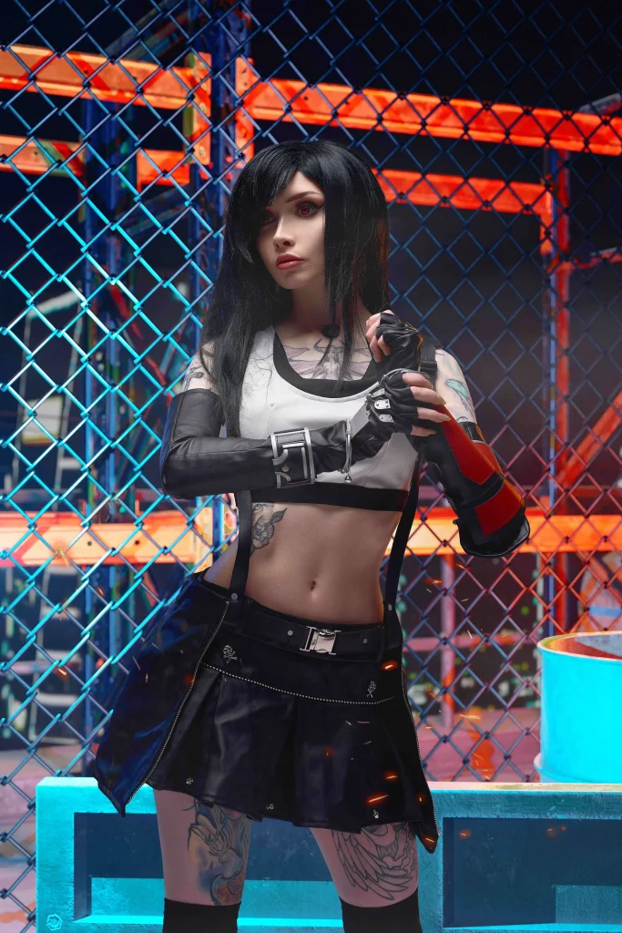 Косплей Tifa Lockhart из Final Fantasy VII от KAWABARKER