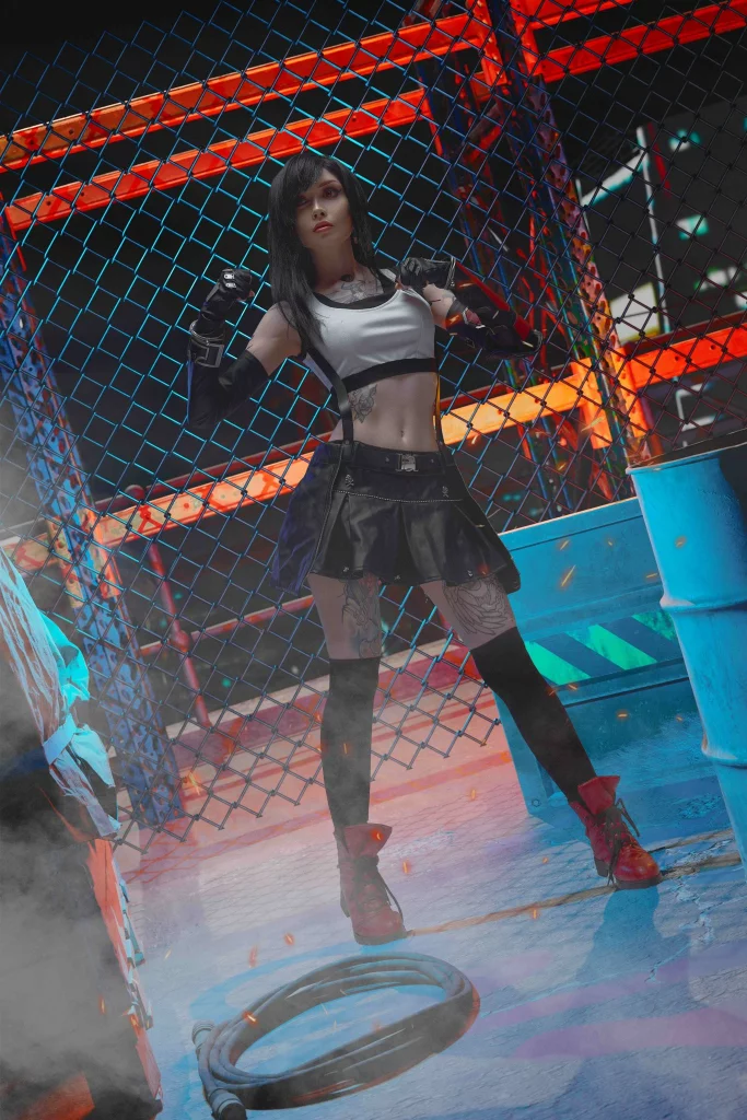 Косплей Tifa Lockhart из Final Fantasy VII от KAWABARKER