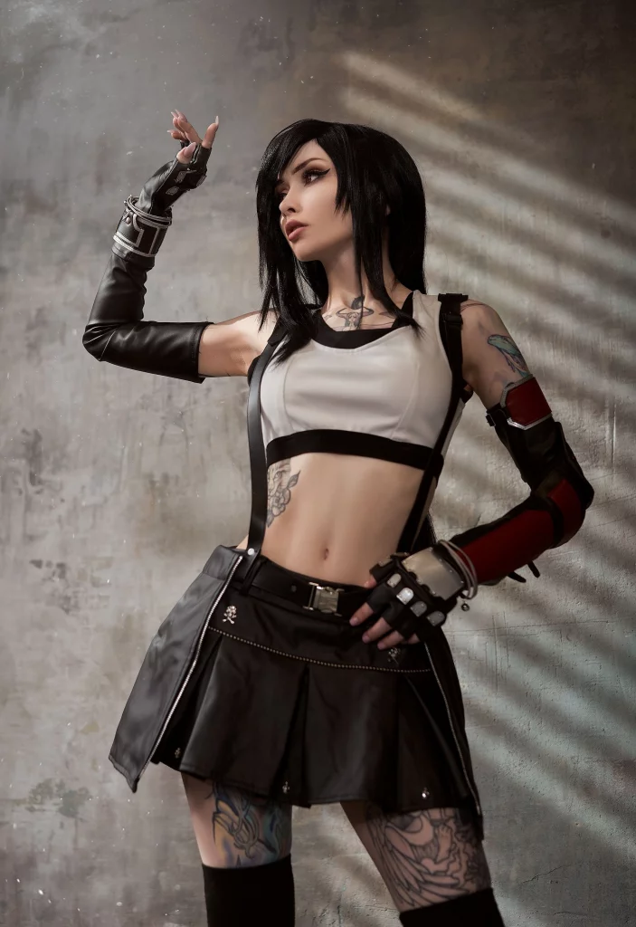 Косплей Tifa Lockhart из Final Fantasy VII от KAWABARKER