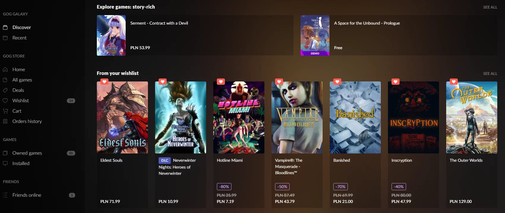GOG Galaxy наконец-то идет на Linux, но придется подождать