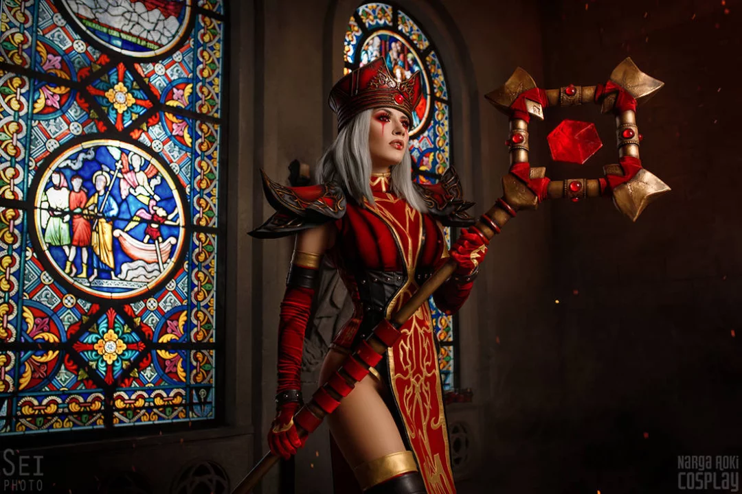 Косплей Sally Whitemane из World of Warcraft от Narga Lifestream