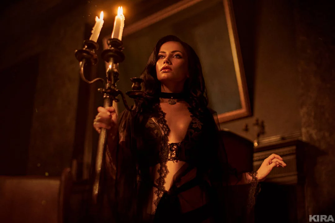 Косплей Yennefer of Vengerberg из The Witcher 3: Wild Hunt от Narga Lifestream